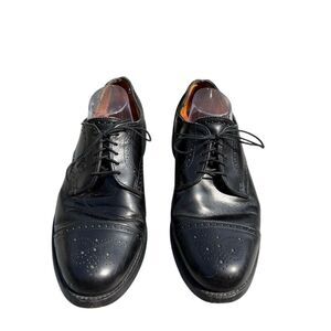 Allen Edmonds Men's Black Leather Cap Toe Oxford Dress Shoes Size‎ 12 D